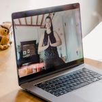 Portrait of yoga instructor Myroslava Stepanenko smiling.